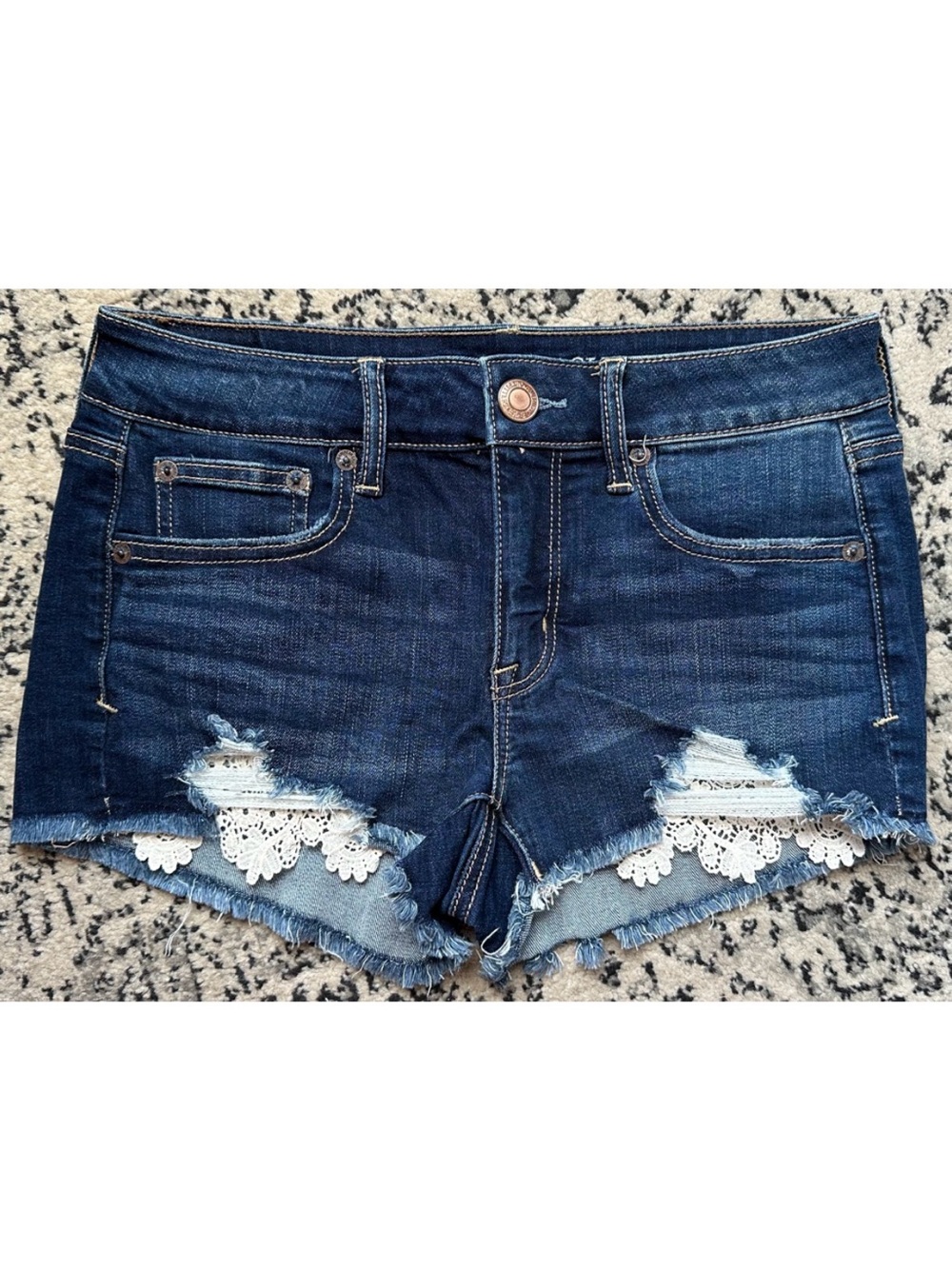 American Eagle Super Stretch Denim Shorts